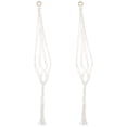 thumbnail image 1 of MasteelfCA 2 Pcs Support de Plante d'Intérieur en Macramé Support Décoratif pour Jardinière Support de Jardinière Suspendu d'Intérieur, 1 of 9