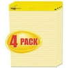 Post-it Self-Stick Easel Pad - 4 per carton - 25" x 30.50" - Yellow