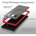 thumbnail image 4 of Case for Samsung Galaxy S10 Thin Shockproof Phone Case PC Back TPU Bumper [Protect from Fingerprint/Shock/Scratch/Slip] Translucent Matte Phone Cover for Samsung Galaxy S10-Red, 4 of 13