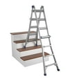 thumbnail image 3 of COSCO 18ft Reach Height Aluminum Multi-Position Ladder ,300 lb. Load Capacity Type IA Duty Rating, 3 of 6
