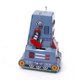 thumbnail image 4 of Vintage Wind Up Tank Robot Clockwork W / Key Regalo coleccionable perfecto Macarena Wind Up Tank Robot Toy Regalo coleccionable con llave, 4 of 6