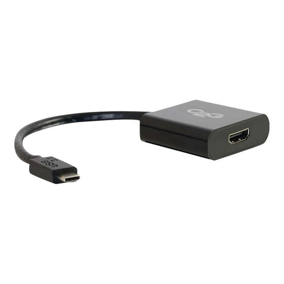 USB-C TO HDMI AUDIO VIDEO ADAPTER BLACK