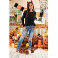 thumbnail image 4 of ABPHQTO Sudadera de mujer de forro polar con lavado negro, 4 of 5