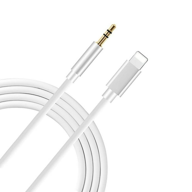 Aux Cord for iPhone 11 Series X Series 8 Series iPad etc. 3.5mm