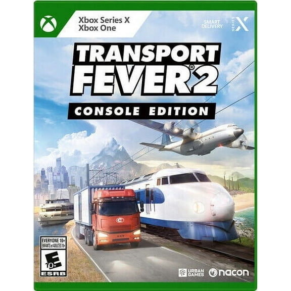 Transport Fever 2 for Xbox Series X S [New Video Game] Xbox One, Xbox Series X