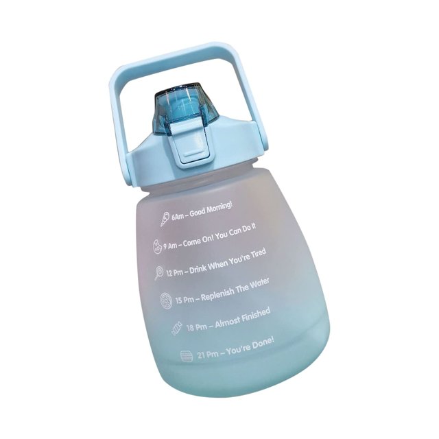 Taza portátil para exteriores de gran capacidad, taza barrigón multicolor y botella de agua de gran capacidad (botella de agua)