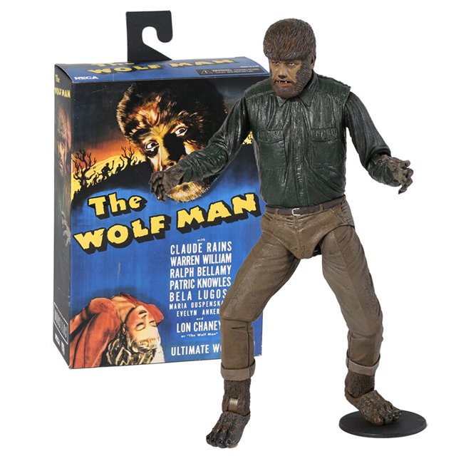 NECA - Figura Universal Monster, El Hombre Lobo, Coleccionable, 7 pulgadas zhangyuxiang unisex