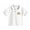 White2, variant on ZHOGXU Todddler Boys Girls Summer Top Cartoon Car Print Short Sleeve Lapel Button Closure Comfortable Breathable Soft T Shirts For Casual Daily Wear,White1,2-3 Years