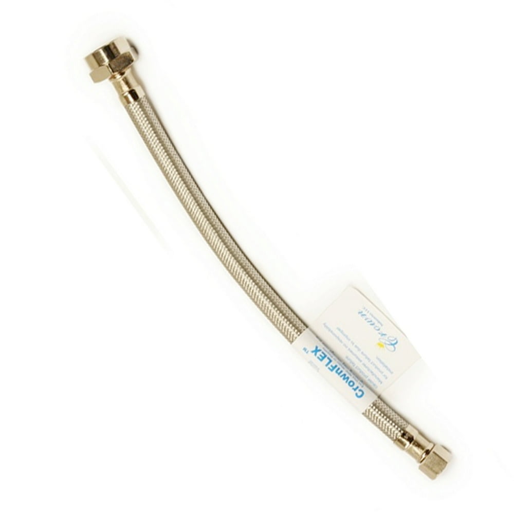 Westbrass Sink Supply Line 3/8 FIP x 1/2 FIP x 16 in. 16311116