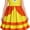 Yellow, variant on Guvpev G'irl's Princess Dress Video Game Series Halloween Cosplay Costume & Party Fancy Dress up Outfits