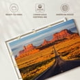 thumbnail image 6 of Elephant Stock Monument Valley Open Road Wall Art - Horizontal Canvas Wall Art - Living Room Wall Decor - Transportation Canvas - Gray And Orange Decor - 12" x 8", 6 of 8