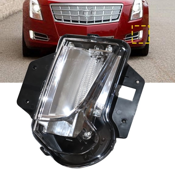 Fit 2013-2017 Cadillac XTS Bumper Driving Fog light LED Daytime Running LH Left