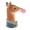 thumbnail image 3 of de animal, secas de resina, pequeña de bonsái, pequeña decoración, re Ciervo 2 Baoblaze florero de resina, 3 of 6