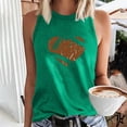 thumbnail image 1 of Boovnll Débardeurs pour Femmes, T-Shirt Sans Manches à Col Rond Imprimé Mode pour Femmes, Débardeur pour Femmes, 1 of 4