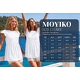 thumbnail image 7 of MOYIKO Womens Tank Tops Crew Neck Short Sleeve Summer Shirts Babydoll Peplum Tops Dressy Casual Blouses, 7 of 7