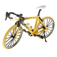 thumbnail image 4 of 1:10 Escala Aleación Bicicleta Modelo Velódromo Bicicleta de Carreras Vehículos Juguete Regalo Plegable - amarillo2 Sunnimix Juguete de bicicleta Diecast, 4 of 8