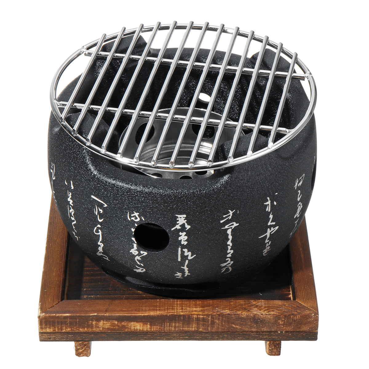BBQ Grill Charcoal Grill Japanese Style Aluminium Alloy Portable Barbecue eddiestore2008 - image 2 of 11