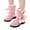 Pink, variant on CYRBOKO Girls Winter Snow Boots, Thermal Fleece Casual Outdoor Shoes for Kids Black Size 13 (Little Kids)