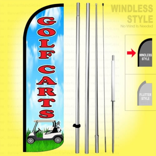 Lemonade Windless Swooper Flag Kit Feather Banner Sign X-Large yq-h Lemonade Windless Swooper Flag Kit Feather Banner Sign X-Large yq-h