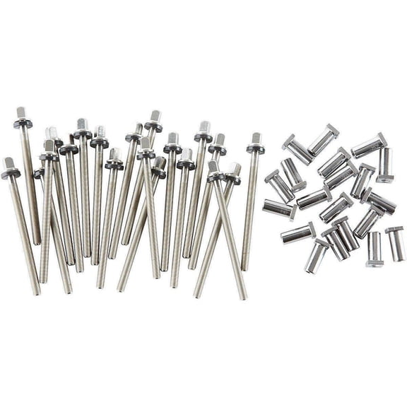 DW True Pitch Snare Drum Tension Rods (20-pack) 5 Inch Deep Drum