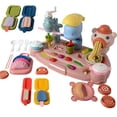 thumbnail image 1 of Ensemble de Jeu 3 en 1 pour Enfants, Forme de Cochon Coloré, Outil de Cuisine Intéressant, 1 of 9