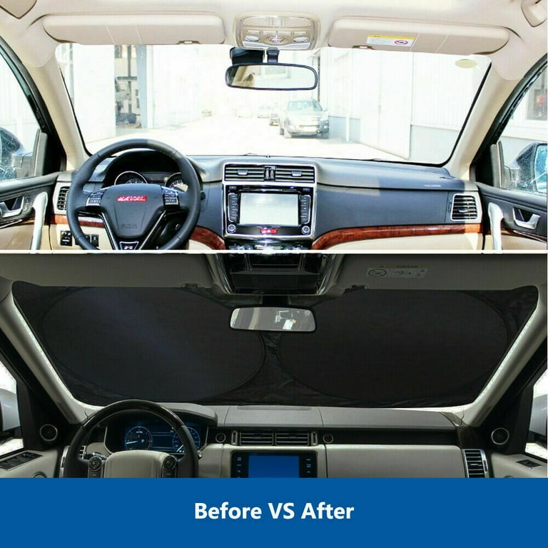 IC ICLOVER Car Windshield Sun Shade, UV Protection for Large