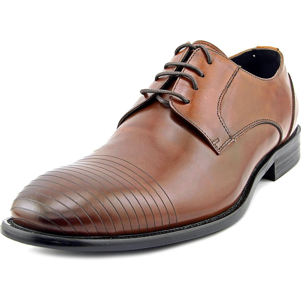 Kenneth Cole New York Mens Joy-Ous Lace Up Oxford Shoes, Tan, US 8.5 ...