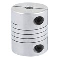 thumbnail image 1 of Unique Bargains 5mmx12mm D25xL30 Aluminum Alloy Spline Shaft Flexible Helical Coupling, 1 of 1