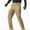 Khaki, variant on Cargo Pants for Men Daily Durable Fabric Hiking Pants with Pockets Solid Lightweight Pants for Outdoor Work