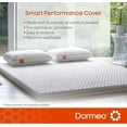 Dormeo Mattress Topper California King Bed 3 inch Cooling Mattress Topper with Octaspring