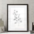 thumbnail image 2 of Wexford Home Eucalyptus Sketch IV-Framed - Black - 16X22, 2 of 4