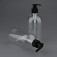 thumbnail image 3 of 2 paquetes de botellas de loción vacías de 500 ml, contenedores de agua recargables para champú y jabón jinwen Botella con bomba de loción, 3 of 8
