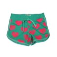 thumbnail image 1 of Purple Orchid - Little Girls' Gym Shorts 29216-6 (green heart), 1 of 3