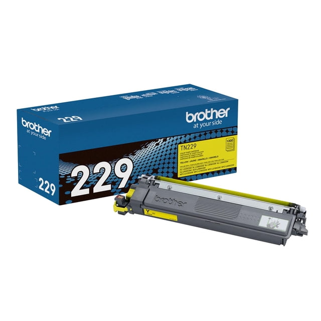 Cartucho de tóner para impresora Brother TN229Y amarillo 1200 páginas