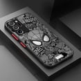 thumbnail image 1 of Matte Spiderman Print Coque Phone Case for Samsung Galaxy S22 S23 Ultra Note 20 Ultra 10 Plus 8 9 S20 FE S21 Note Cover F02 for Galaxy Note 20, 1 of 6