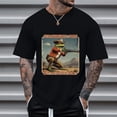 thumbnail image 2 of JLFKNG Summer Mens Cool T Shirt Men T Shirt Strawberry Jam But My Is Not T Shirt Fashion Novel Picture T Shirt Suitable For Beach, Vacation, Traveling, 2 of 4