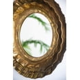 thumbnail image 4 of Tcbosik 16” Round Wall Mirror with Lavish Gold Metal Frame, Mid-Century Modern Accent Mirror, Wall Art, for Living Room, Kitchen, Office, Hallway, 4 of 8