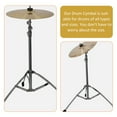 thumbnail image 3 of OULII Professional Alloy Drum Cymbals for Jazz Drum Kit Clear Sound with Anti Rust Golden Finish, 3 of 8
