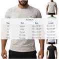 thumbnail image 3 of BRGZLK Mens Short Sleeved Vintage T Shirts Dye Shirt Fashion Printed Clothing Classic Trendy Tee Plus Size Casual Crew Neck Tops, 3 of 7