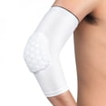 thumbnail image 1 of 1pc Elbow Pad Protector Anti-slip Compression Arm Guard Brace Support Sleeve For Fitness Black L, 1 of 6