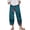 Light Blue womens pants, variant on Usmixi Womens High Waist Pants Vintage Ethnic Style Graphics Plus Size Trousers Loose Irregular Straight Cotton Linen Leisure Long Pants with Pocket Army Green XXL