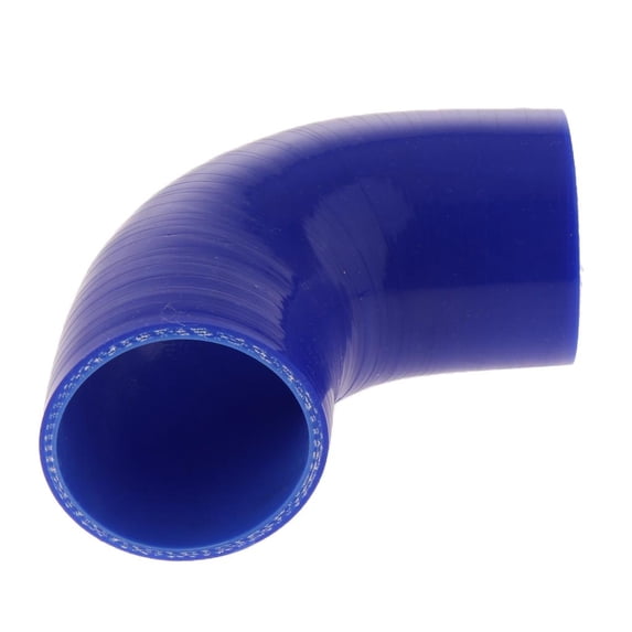 UPGR8 Gomito In Silicio 90° Per Tubi - 102 Mm (4 Pollici), Blu, 4 Strati