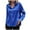 Blue, variant on IROINNID Women's Long Sleeve V-Neck Shirts Casual Summer Cardigan Turndown Tops Regular Solid Long Sleeve Blouse Tops,Burgundy