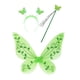 thumbnail image 1 of Disfraz de campanita para niñas, disfraz de Halloween para niños, disfraz de campanilla verde, disfraz de hada princesa Tiana, fiesta de carnaval, 4T (etiqueta 120) Gao Jinjia LED, 1 of 2