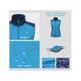 thumbnail image 4 of Little Donkey Andy Women's Lightweight Golf Vest,Windproof Softshell Vests Outerwear, Sleeveless Jacket for Running Hiking Size XL, 4 of 5