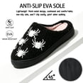 thumbnail image 6 of BERANMEY Halloween Slippers for Women Perfect Soft Plush Comfy Warm Slip-On Cute Womens Slippers Indoor Fluffy House Slippers for Women and Men Non-slip Fuzzy Flat Slides, 6 of 10