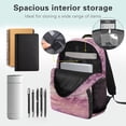 thumbnail image 4 of KUIFORTI Cute Pink Axolotl Kids Backpack Lightweight Large Capacity School Bag with Multiple Organizer Pockets for Elementary Middle Students Back to School Gifts, 4 of 7