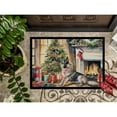 thumbnail image 2 of Carolines Treasures DAC2712MAT 18 x 27 in. Norwegian Elkhound Cozy Christmas Doormat, 2 of 6