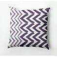 thumbnail image 2 of Simply Daisy Jagged Graffiti Outdoor Pillow, Purple/White, 14 in x 20 in, 2 of 2