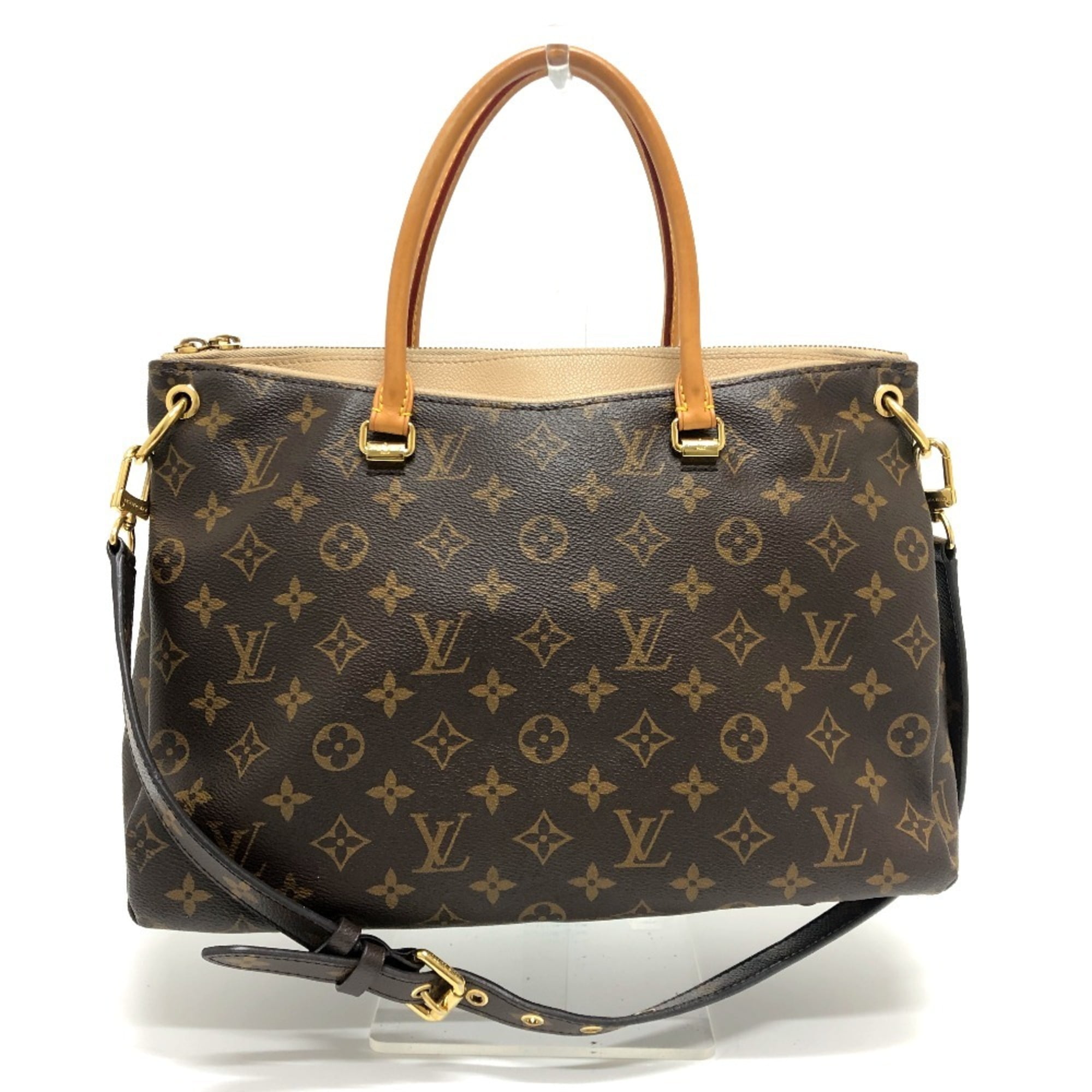 Pre-Owned LOUIS VUITTON M50066 Monogram Pallas MM 2-Way Shoulder Bag, Crossbody... (Fair)
